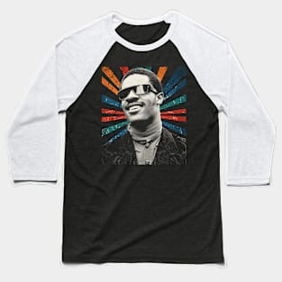 sketc vintage Stevie Wonder #2 Baseball T-Shirt